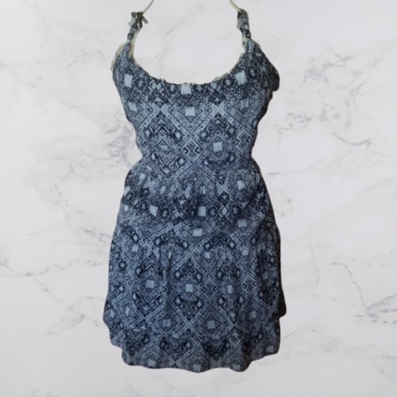 Gianni Bini Dresses & Skirts - Gianni Bini Boho Pattern Mini Tank Sundress SZ S